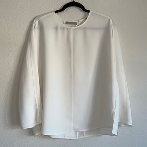 Vince White Blouse